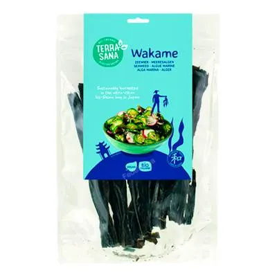 Biologische wakame-zeewier 50 g, Terrasana
