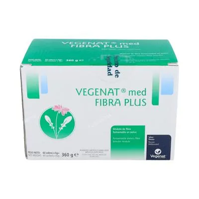 Med fibra plus 60 sobres, Vegenat