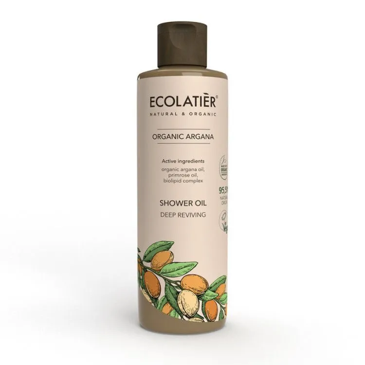 Aceite de ducha Revitalizante Argán BIO, Ecolatier
