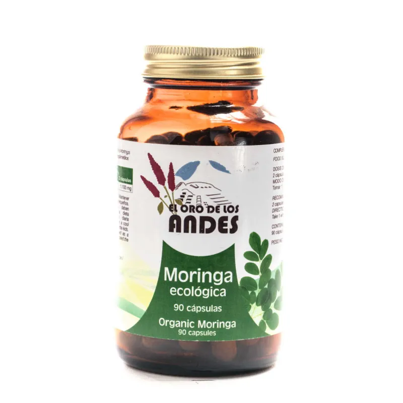 Moringa el oro de los andes ecologica 90 cápsulas, Oro Los Andes