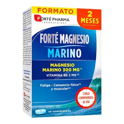 Forte magnesio marino 300 56 comprimidos, Forte Pharma