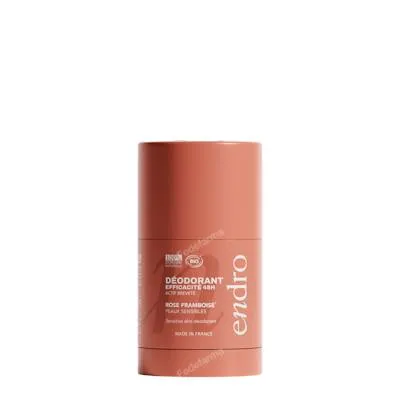 Barra desodorante 48H rosa y frambuesa 50 ml, Endro Cosmetiques