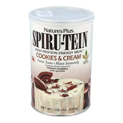Spiru-tein cookies & cream 525 g, Natures Plus
