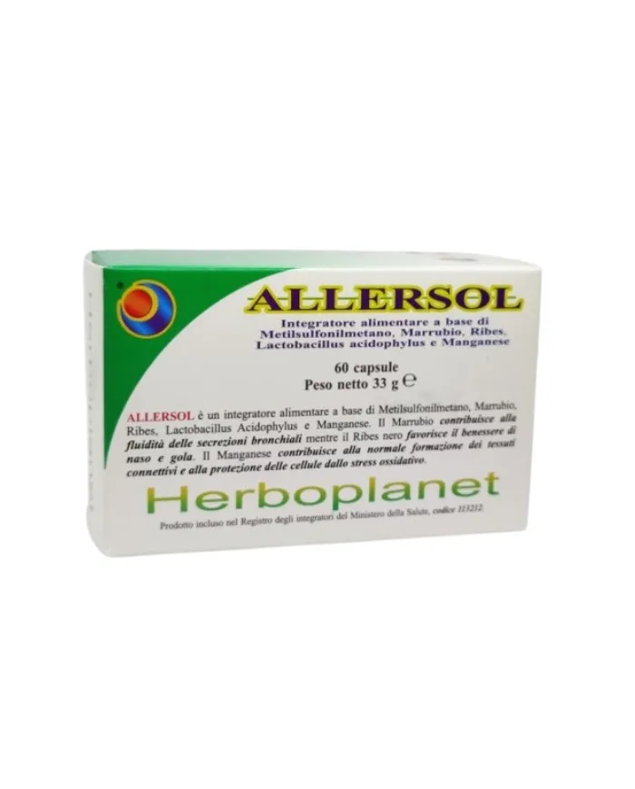 Allersol 60 cápsulas, Herboplanet