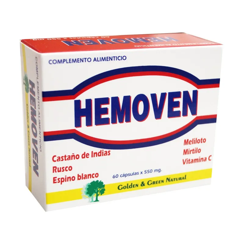 Hemoven 60 cápsulas, Golden Green