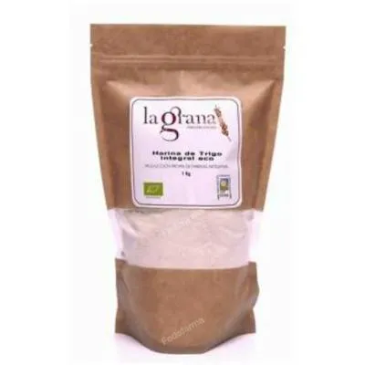 Harina de trigo integral BIO 1 kg, La Grana