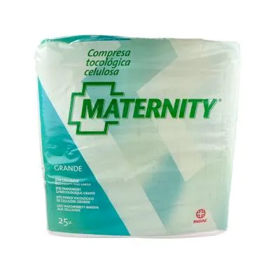 Compresa hig indas maternity celulos 25un, Indasec