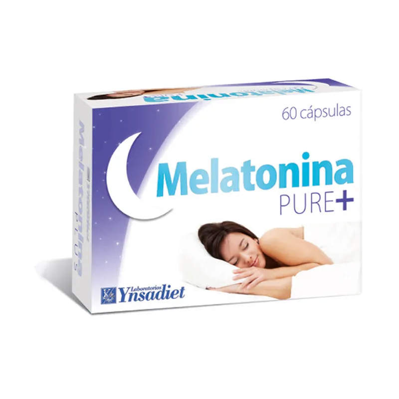 Melatonina puré 60 cápsulas, Ynsadiet