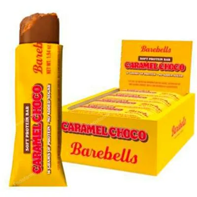 Barrita soft caramel choco 12 x 55 g, Barebells