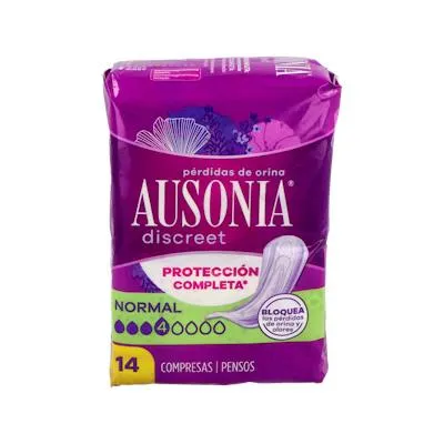 Discreet normal 12 uds., Ausonia
