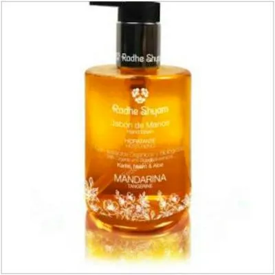 Savon pour les mains mandarine avec distributeur 300 ml, Radhe Shyam