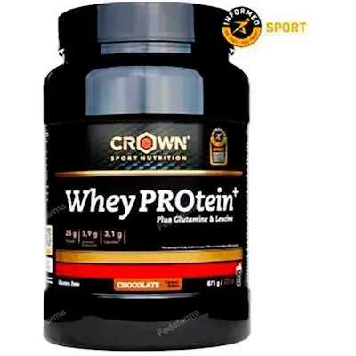 Whey protein + choc (25 porciones) 871 g, Crown Sport Nutrition
