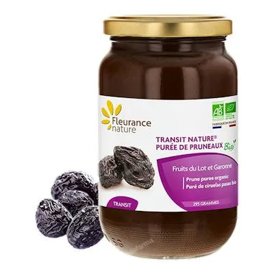Puré de ciruelas pasas BIO 295 g, Fleurance Nature