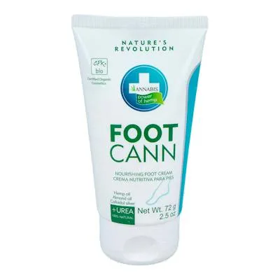 Footcann crema nutritiva para pies BIO 75 ml, Annabis