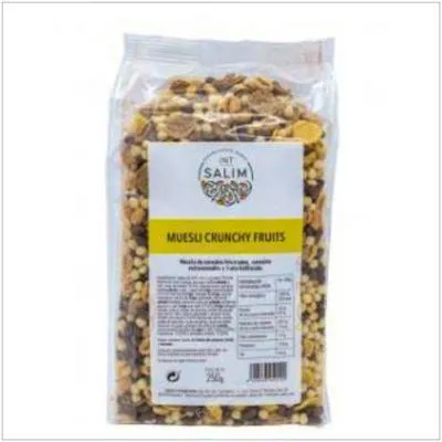Muesli crunchy fruits 250 g, Int Salim