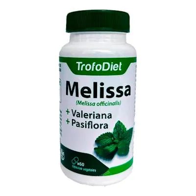 Melisse+Baldrian+Passionsblume 60 Kapseln, Trofodiet