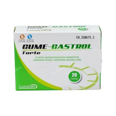 Cume-gastrol forte 20 comprimidos, Cumediet