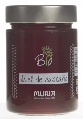 Tarro de Miel Castaño BIO 470 g, Muria