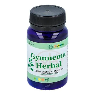 Gymnema herbal 60 cápsulas, Alfa Herbal
