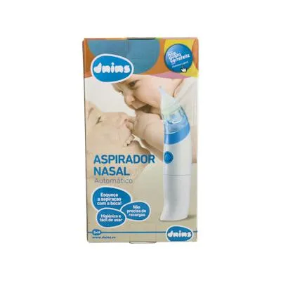 Automatische neusaspirator + batterijen 2 filters, Dnins