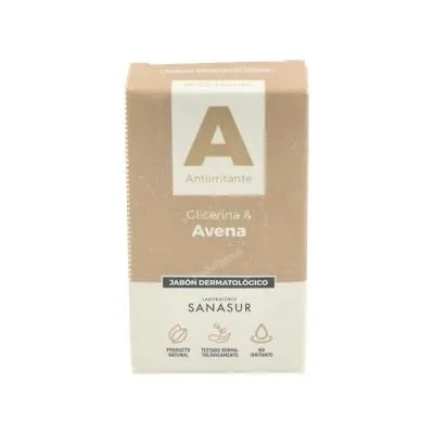 Jabón glicerina avena 100 g, Sanasur