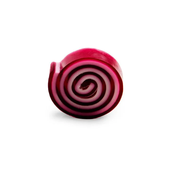 Pastilla jabón enrollado Frutos Rojos 100 g, Big Soap Factory