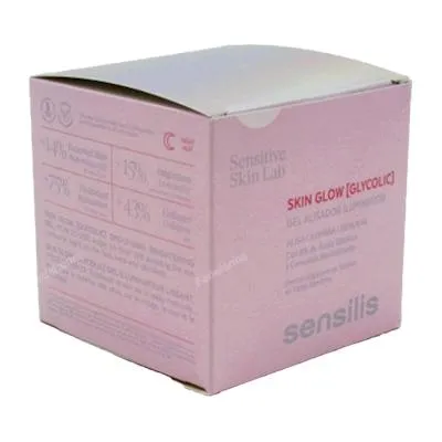 Skin glow glycolic tarro 50 ml, Sensilis