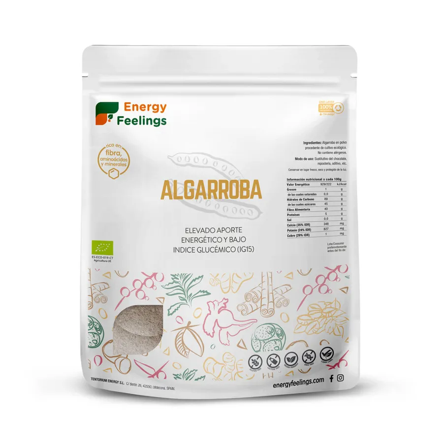 Algarroba sin gluten BIO 200 g, Energy Feelings · imagen 4