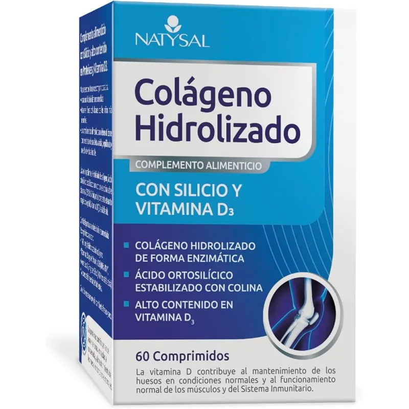 Colágeno+si+d3 60 comprimidos, Natysal