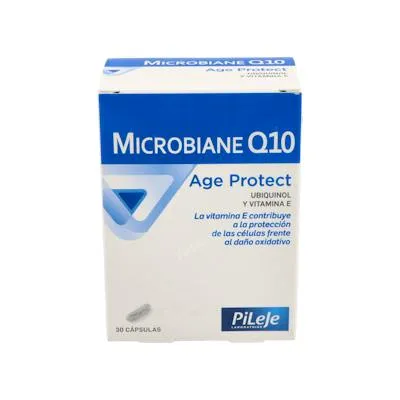 Microbiane Q10 age protect 30 cápsulas, Pileje