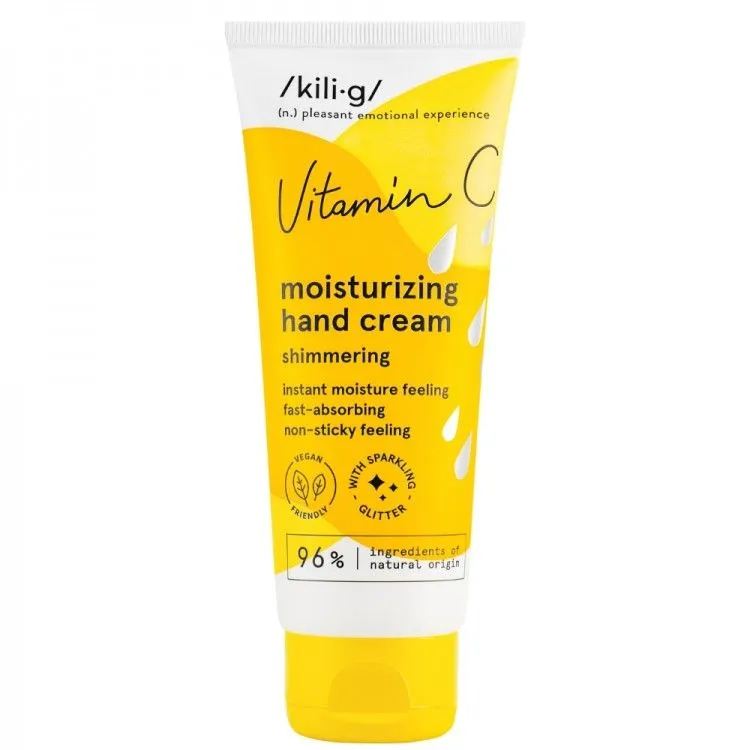 Crema de manos hidratante con Vitamina C, Kilig