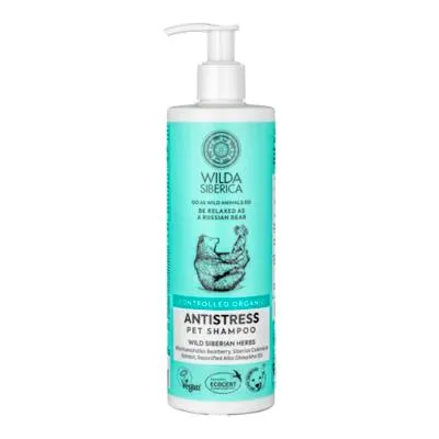 Wilda Veterinaria natura siberica shampoo antistress per animali domestici 400 ml, Wilda Vet