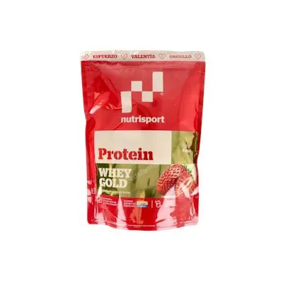 Whey gold protein fresa 500 g, Nutrisport