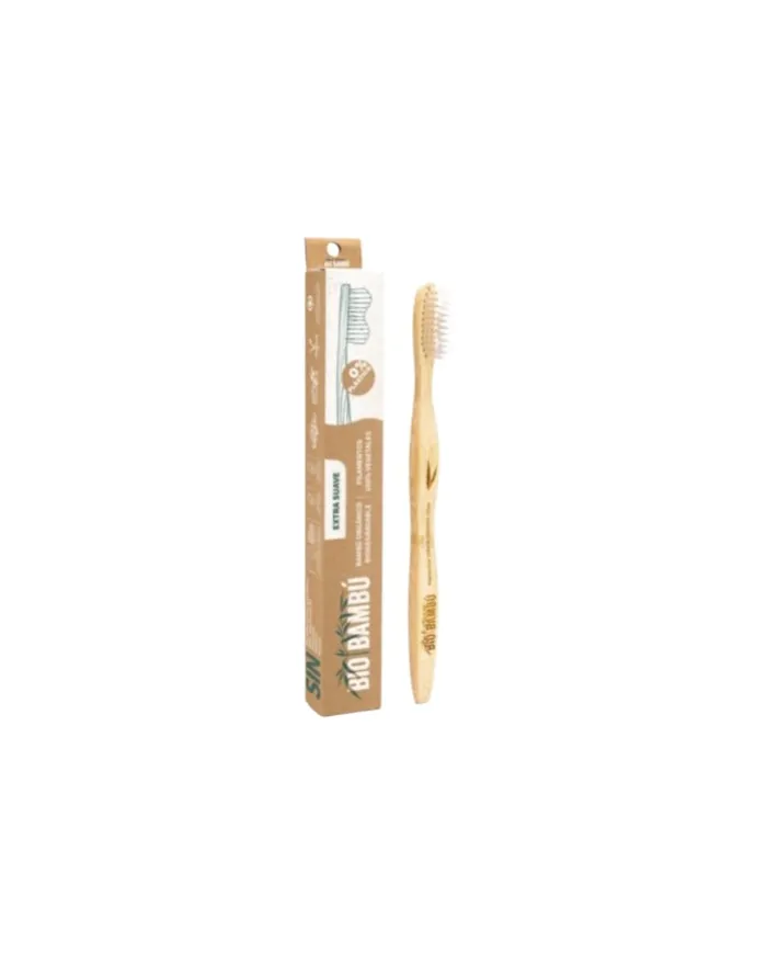 Escova de dentes de bambu para adultos extra suave - BIO, Bio Bambu