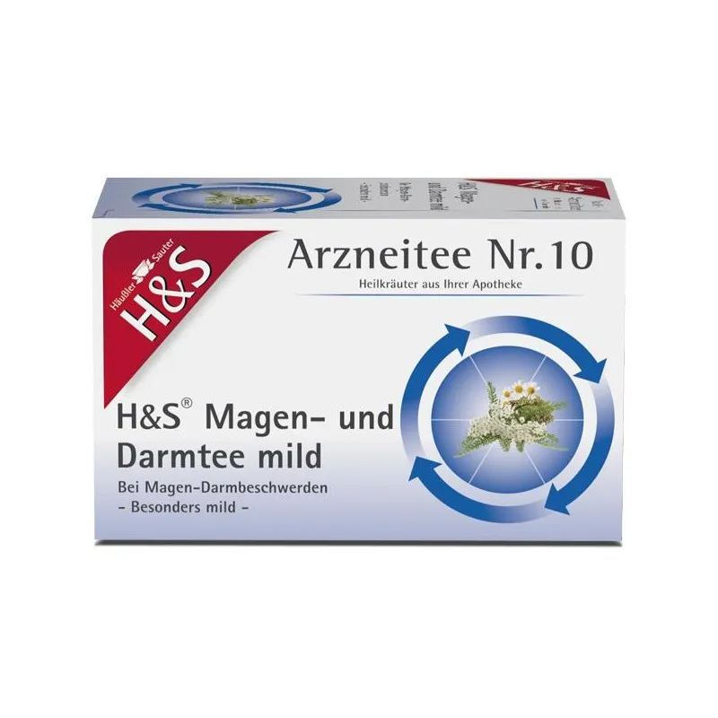 H&s nº10 infusión confort intestinal 20f, Tegor