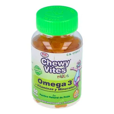 Kids omega 3 60 uds., Chewy Vites