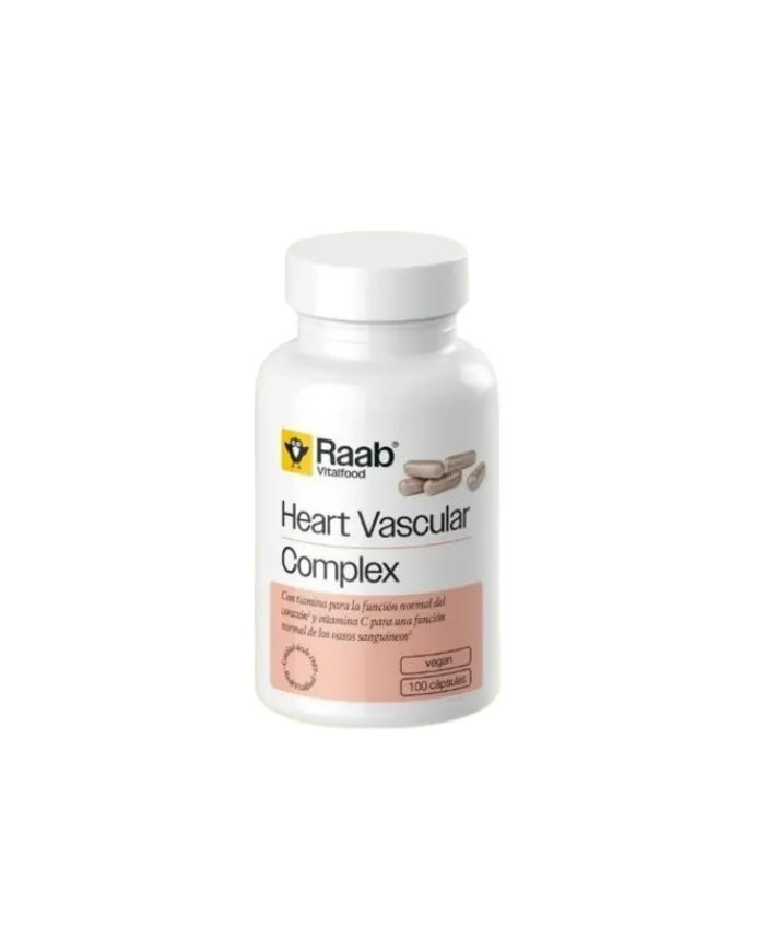 Heart vasculas complex 100 cápsulas, Raab