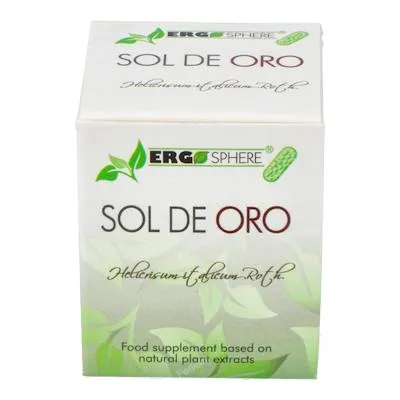 Sol de oro ergosphere 45 cápsulas, Ergonat