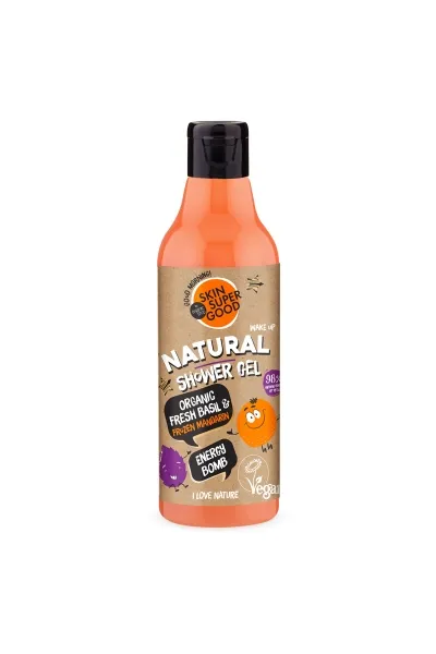 Gel de ducha natural «energy bomb» 250 ml, Skin Super Good