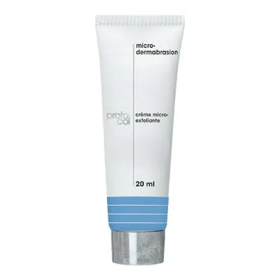 Microdermoabrasion con colágeno y ácido hialurónico 20 ml, Protocol