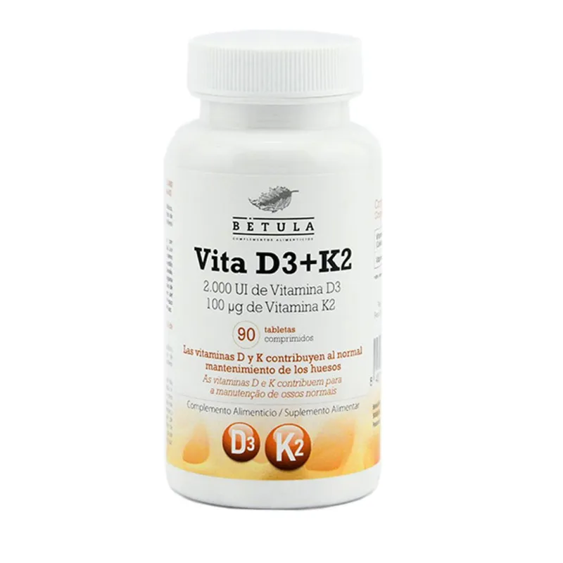 Vita d3+k2 90 cápsulas, Betula