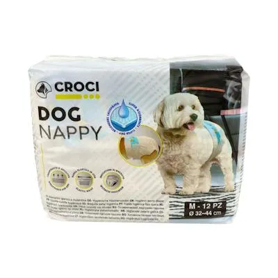 Nayeco pañal dog nappy mediano acc vet 12 uds., Nayeco Vet