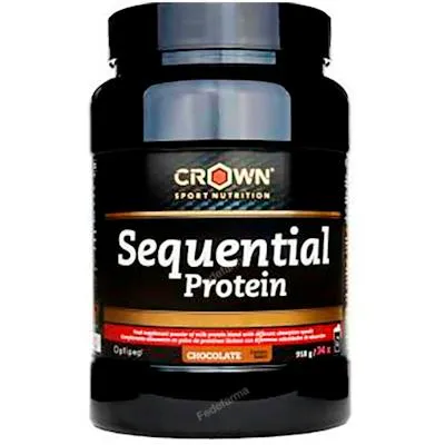 Sequential protein recuperador nocturno choc 918 g, Crown Sport Nutrition