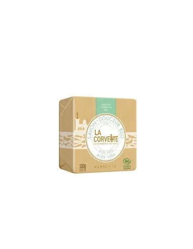 Jabón en pastilla aloe vera BIO 100 g, La Corvette