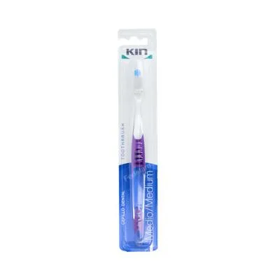 Cepillo dental ad blister medio 1 uds., Kin