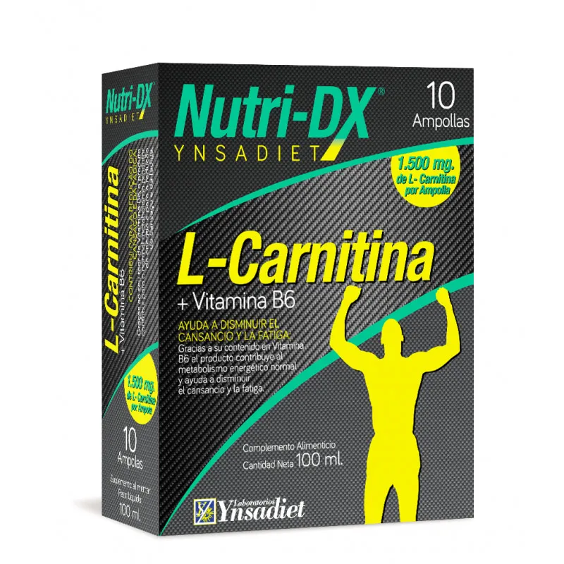 L-carnitina 10 ampollas, Ynsadiet