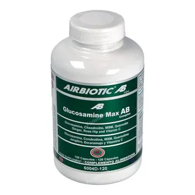 Glucosamina max ab complex 120 cápsulas, Airbiotic