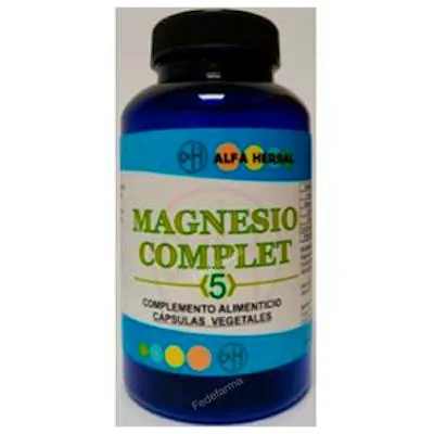 Magnesio complet 5 90 cápsulas, Alfa Herbal