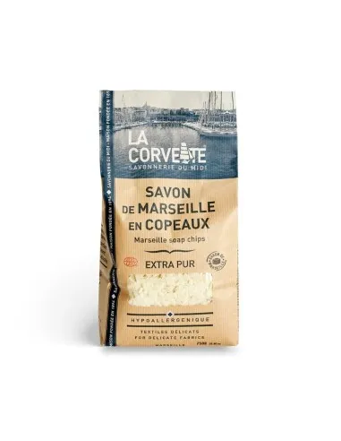 Saco 750 jabón marsella en virutas extra puro, La Corvette