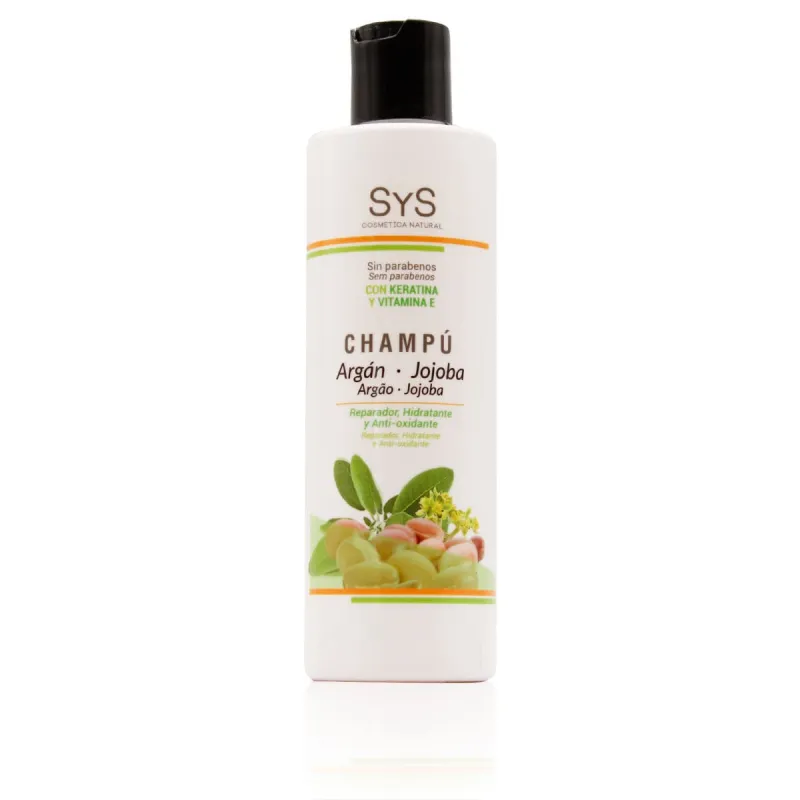 Champô argan jojoba queratina 250 ml, Sys